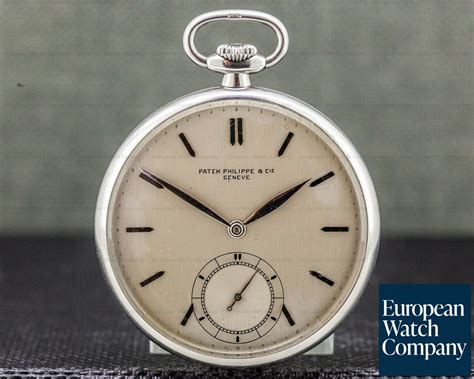 patek philippe stainless steel pocket watch|Patek Philippe pocket watches antique.